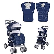 Stroller Lorelli APOLLO DARK BLUE FRIENDS + Stroller Bag - Baby Buggy