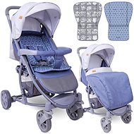 Stroller Lorelli S-300 + Carrycot GREY RHOMBS - Baby Buggy