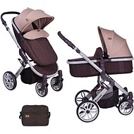 Lorelli LUNA 2-in-1 BROWN&BEIGE - Baby Buggy