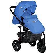 Lorelli MONZA 2-in-1 BLUE AIR WHEELS - Baby Buggy