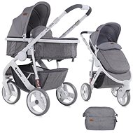 Lorelli CALIBRA 3 2-in-1 GREY - Baby Buggy