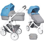 Lorelli MONZA 2-in-1 GREY Dots - Baby Buggy