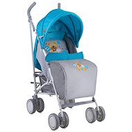 Lorelli FIESTA+FOOTCOVER BLUE&GREY HELLOBEAR - Baby Buggy