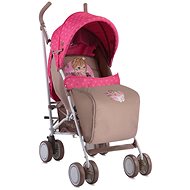 Lorelli FIESTA+FOOTCOVER BEIGE&ROSE PRINCESS - Baby Buggy