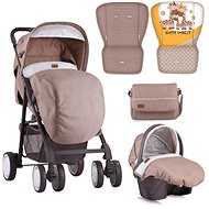 Lorelli AERO SET BEIGE&YELLOW H Baby Buggy - Baby Buggy