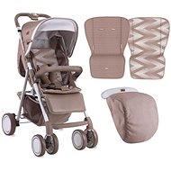 Stroller Lorelli AERO+FOOTCOVER AND Stroller Bag Lorelli BEIGE - Baby Buggy