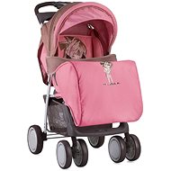 Lorelli FOXY Stroller + BEIGE&PINK GIRL Carrier - Baby Buggy
