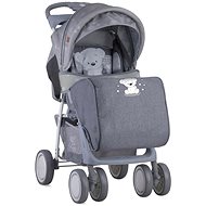 Stroller Lorelli FOXY + Carrycot GREY MY TEDDY - Baby Buggy