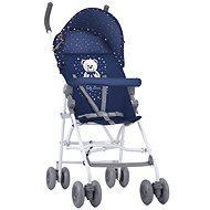 Stroller Lorelli LIGHT DARK BLUE TEDDY BEAR - Baby Buggy