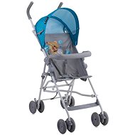 Stroller Lorelli LIGHT BLUE&GREY HELLO BEAR - Baby Buggy