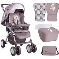 Stroller Lorelli COMBI BEIGE FASHION GIRL + Stroller Bag - Baby Buggy