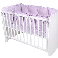Lorelli UNI crib mantel 4 pcs. 60x120 CM VIOLET - Crib Bumper