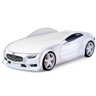 Car Bed NEO White, "Standart", LED Lights - Cot