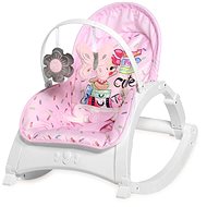 Lorelli ENJOY PINK TRAVELLING 2in1 rocking chair - Baby Rocker