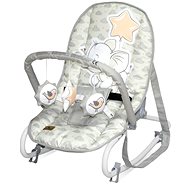 Lorelli TOP RELAX LIGHT GREY ELEPHANT - Baby Rocker