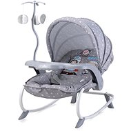 Rocking chair Lorelli DREAM TIME GREY ASTRONAUT - Baby Rocker