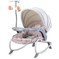 Rocking chair Lorelli DREAM TIME GREY ELEPHANT - Baby Rocker