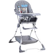 Lorelli dining chair BONBON GREY ASTRONAUTS - High Chair