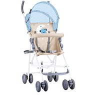 Stroller Lorelli LIGHT BLUE&BEIGE MOON BEAR - Baby Buggy