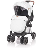 Stroller Lorelli INES + Carrycot GREY&BLACK CROS - Baby Buggy