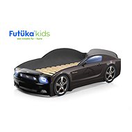 Postel auto LIGHT PLUS  F-Mustang  černá, LED světla - Postel