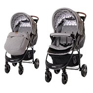 Stroller Lorelli DAISY + Carrycot DARK GREY LIGHTHOUSE - Baby Buggy