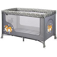 Travel cot Lorelli SR 1 layer GREY CLOUDS - Travel Bed