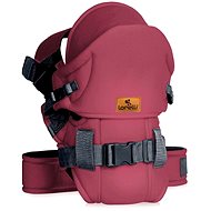 Baby carrier Lorelli WEEKEND DARK RED&BLACK - Baby Carrier
