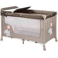 Travel cot and playpen 2in1 Lorelli SR2 BEIGE ELEPHANT - Travel Bed