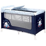 Travel cot and playpen 2in1 Lorelli SR2 BLUE BEAR - Travel Bed
