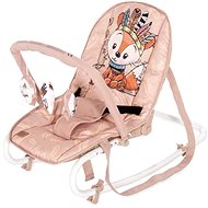 Lorelli ROCK STAR BEIGE FOXY rocking chair - Baby Rocker