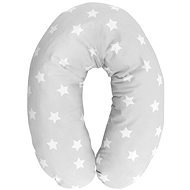 Nursing pillow 190x50 CM Lorelli RANFORCE STARS GRAY - Nursing Pillow