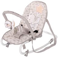 Rocking chair Lorelli ROCK STAR LIGHT GREY ELEPHANT - Baby Rocker