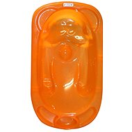 Baby bath tub Lorelli ANATOMIC + Stand ORANGE - Baby Bathtub