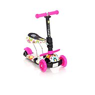 Lorelli SMART PINK FLOWERS - Children's Scooter
