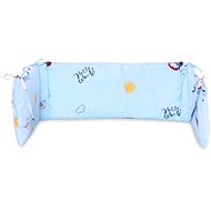 Lorelli RANFORCE BEAR&CAR BLUE crib mantle - Crib Bumper