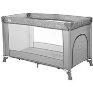Travel cot Lorelli TORINO 1 layer GREY - Travel Bed