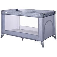 Travel cot Lorelli TORINO 1 layer SILVER BLUE - Travel Bed