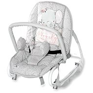 Rocking chair Lorelli ROCK STAR GREY ELEPHANT - Baby Rocker