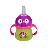 Lorelli cup with holders and straw 250 ML BLUE - Baby cup