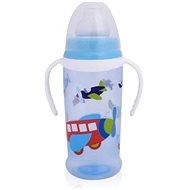 Lorelli cup with soft drinker and ears 350 ML BLUE AIRPLANES - Baby cup