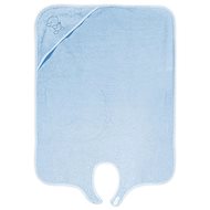 Baby towel with hood Lorelli DUO 100x80 CM BLUE - Children's Bath Towel
