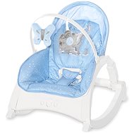 2-in-1 Rocking Chair Lorelli ENJOY TENDER BLUE FUN - Baby Rocker