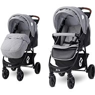 Stroller Lorelli DAISY + Carrycot COOL GREY - Baby Buggy