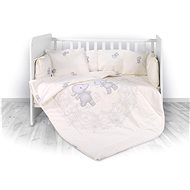 L. Linen included LILI 60/120 HAPPY HIPPO BEIGE - Children's Bedding