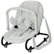 Lorelli ROCK STAR LUXE FROSTY GREEN STARS - Baby Rocker