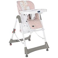 Dining chair Lorelli GUSTO SATIN PINK HUG - High Chair