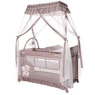 Lorelli MAGIC SLEEP 2in1 travel cot and playpen + STRING HUG canopy - Travel Bed