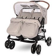 Stroller for Twins Lorelli TWIN + Carrycot + Stroller Bag STRING - Baby Buggy