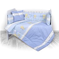 Bed linen LILI 60/120 RANFORCE LITTLE DUCKS BLUE - Children's Bedding